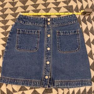 Gap denim skirt size 2 vintage
